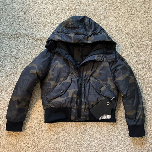 Goldbergh Forest Camouflage Ski Jacket Camo NWT US 12 Waterproof - Picture 2 of 7